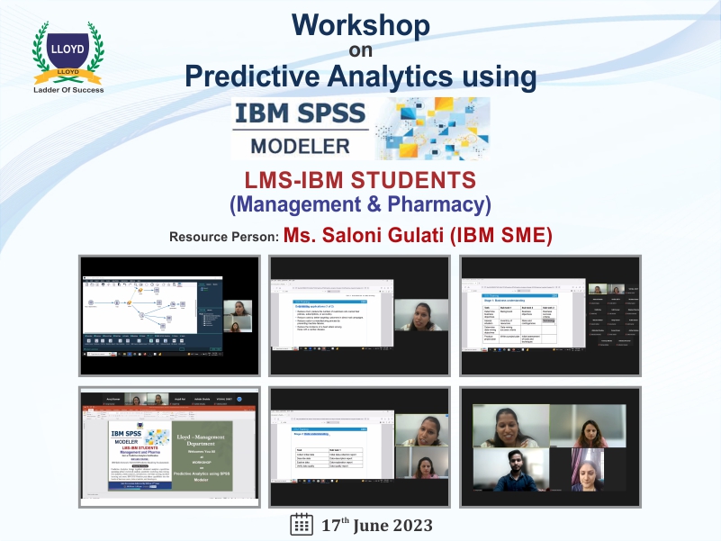  Workshop on Predictive Analytics using SPSS